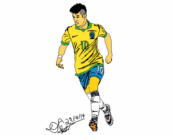 Neymar Jr 10 in brazil