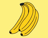 Dibujo Plátanos pintado por LunaLunita