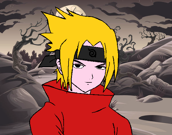 Sasuke enfadado