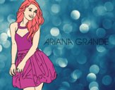 Dibujo Ariana Grande pintado por Nayla100