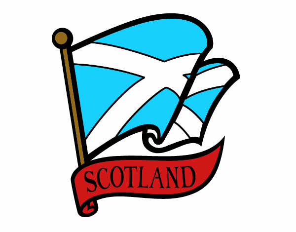Dibujo Bandera de Escocia pintado por Pepota67
