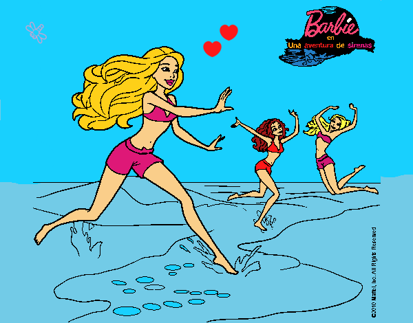 Barbie de regreso a la playa