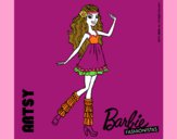 Dibujo Barbie Fashionista 1 pintado por maryelik