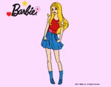 Dibujo Barbie veraniega pintado por LunaLunita