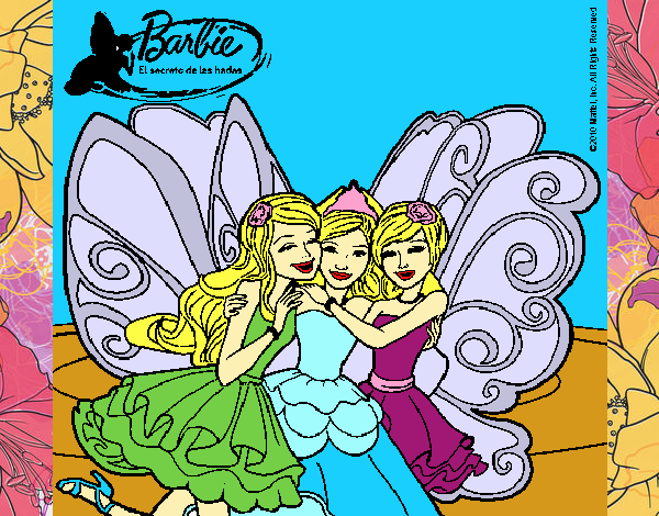 Barbie y sus amigas en hadas