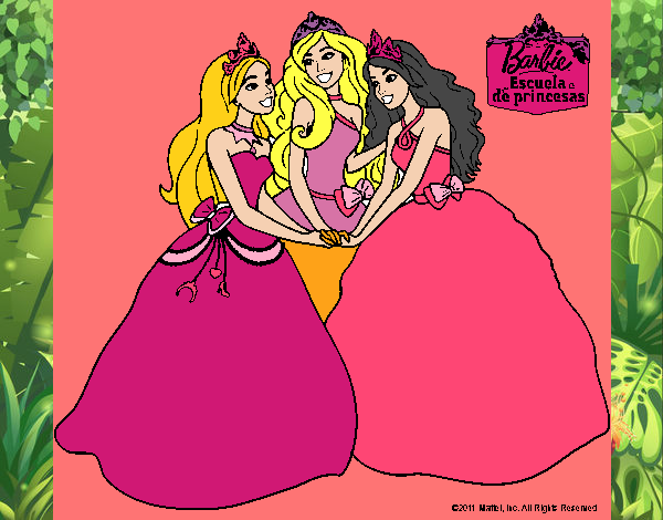 Barbie y sus amigas princesas