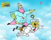 Bob Esponja - Sr Súper Dúper y burbuja invencible