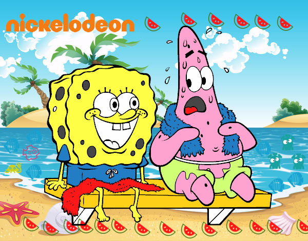 bob en la `playa