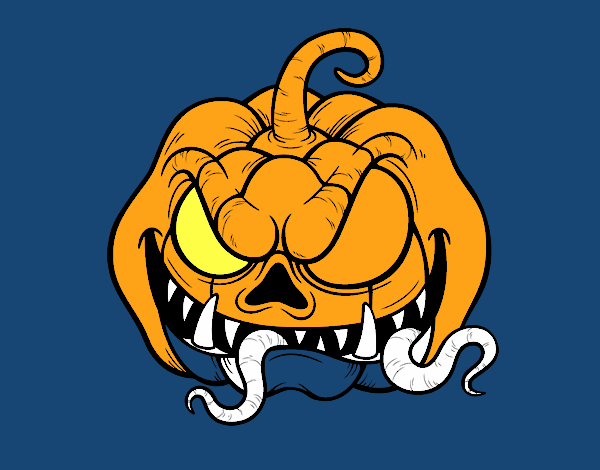 Calabaza terrorífica