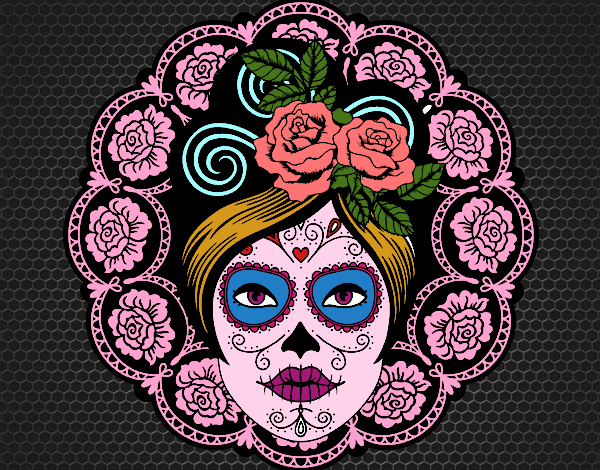 Calavera mejicana femenina