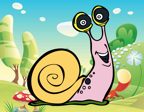 Caracol feliz