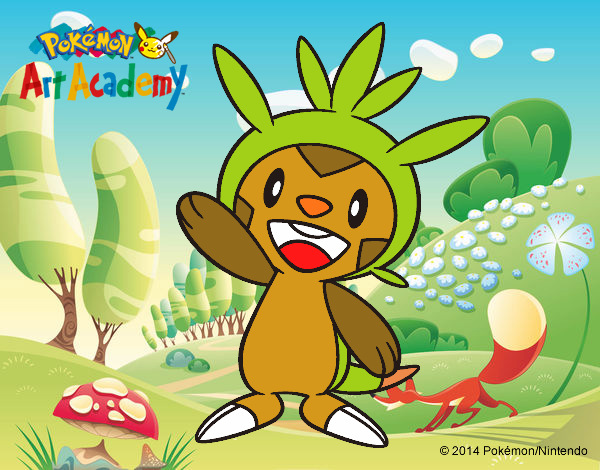 Chespin saludando