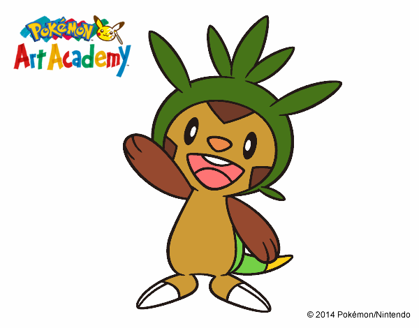 Chespin saludando