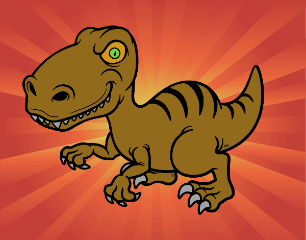 Dinosaurio velociraptor