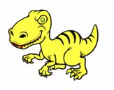 Dinosaurio velociraptor