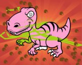 Dinosaurio velociraptor