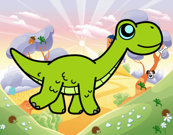 Diplodocus feliz