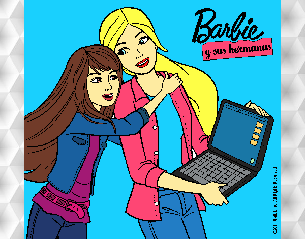 El nuevo portátil de Barbie