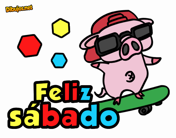 Mensaje de Graffiti: Feliz sábado!