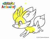 Fennekin corriendo