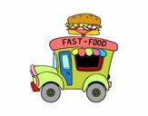 Food truck de hamburguesas