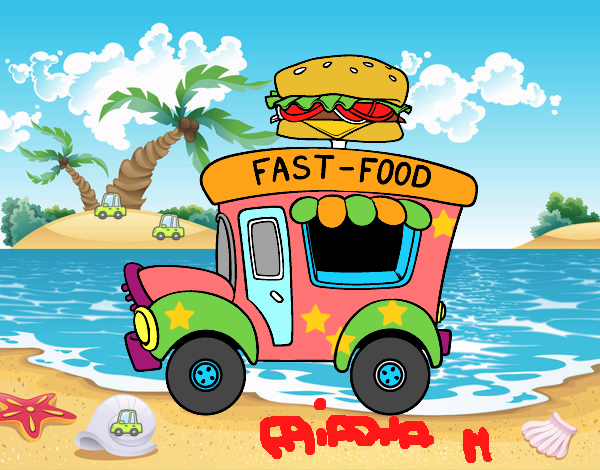 Food truck de hamburguesas