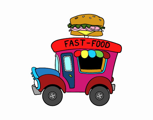 Food truck de hamburguesas