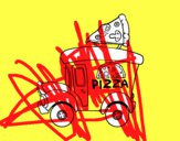 Food truck de pizza