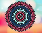 Dibujo Mandala étnica pintado por Gorritz