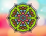 Dibujo Mandala simétrica pintado por Gorritz