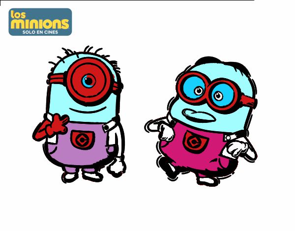 Minions - Carl y Dave