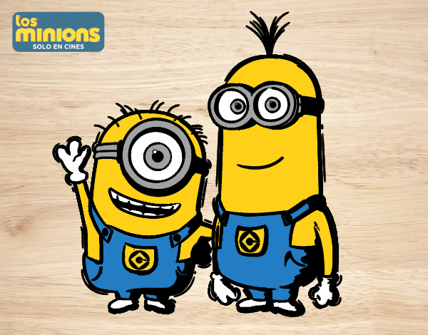 Minions - Carl y Kevin