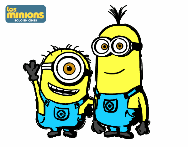 Minions - Carl y Kevin