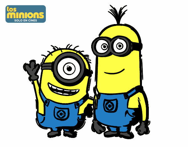 Minions - Carl y Kevin