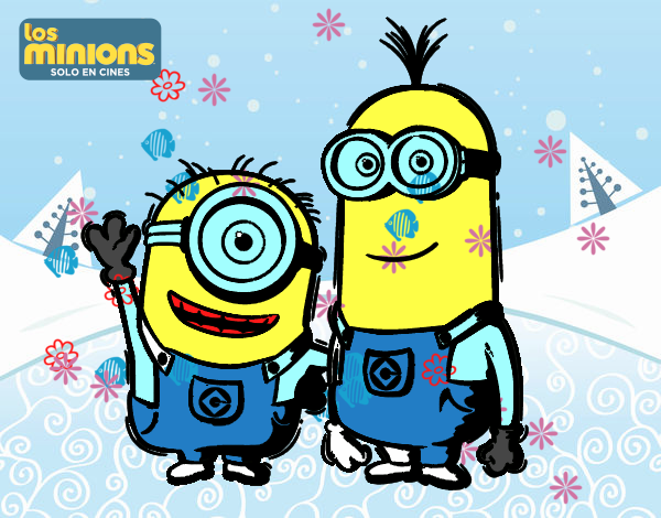 Minions - Carl y Kevin