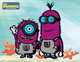 Minions - Carl y Kevin