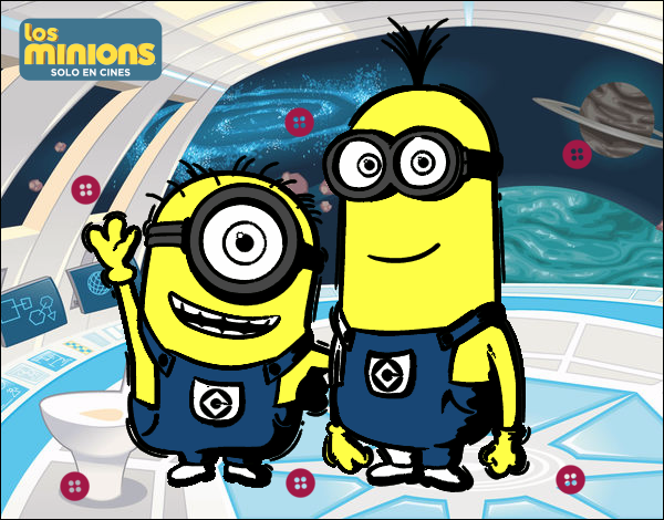 Minions - Carl y Kevin