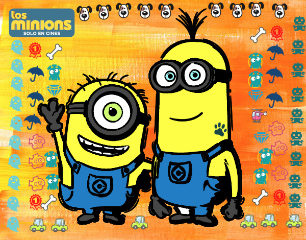 Minions - Carl y Kevin