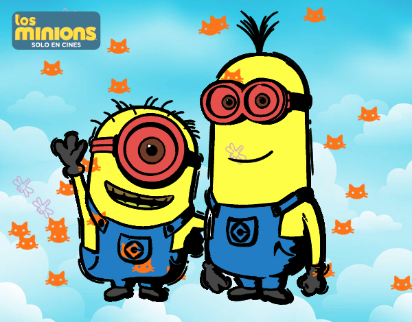 Minions - Carl y Kevin