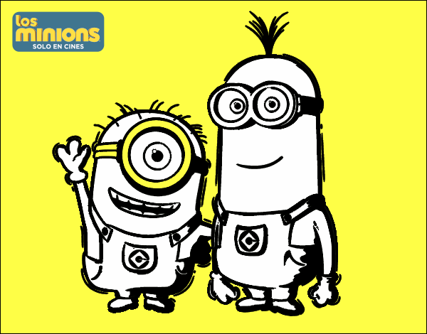 Minions - Carl y Kevin