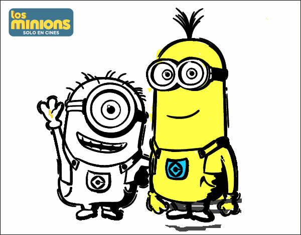 Minions - Carl y Kevin