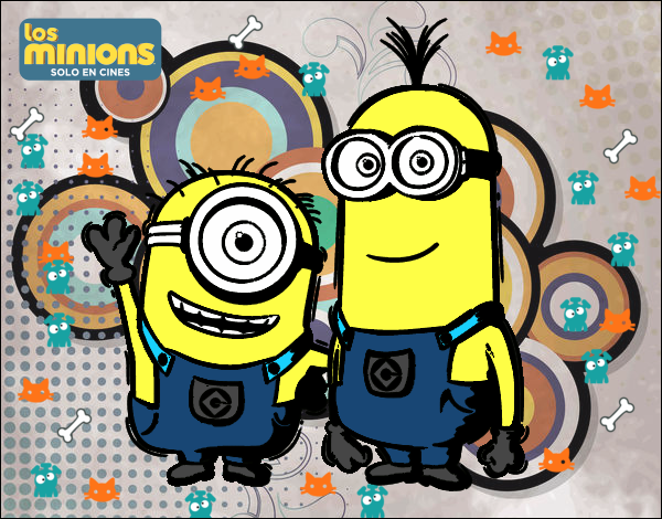 Minions - Carl y Kevin