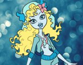 Dibujo Monster High Lagoona Blue pintado por LorePinta