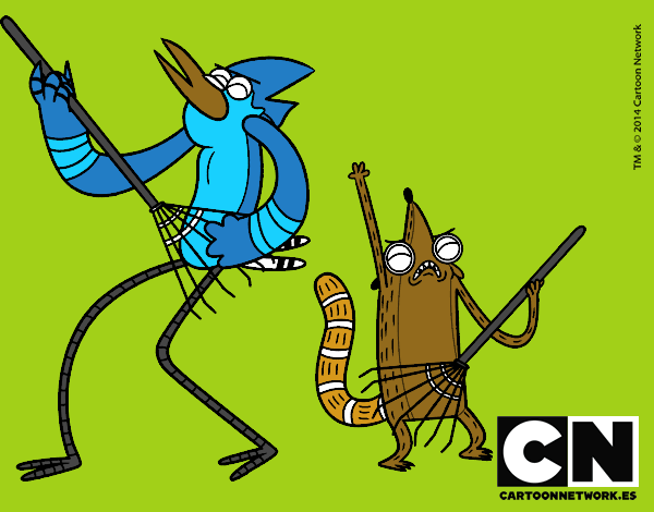 Mordecai y Rigby