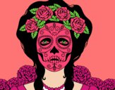 Mujer calavera mejicana