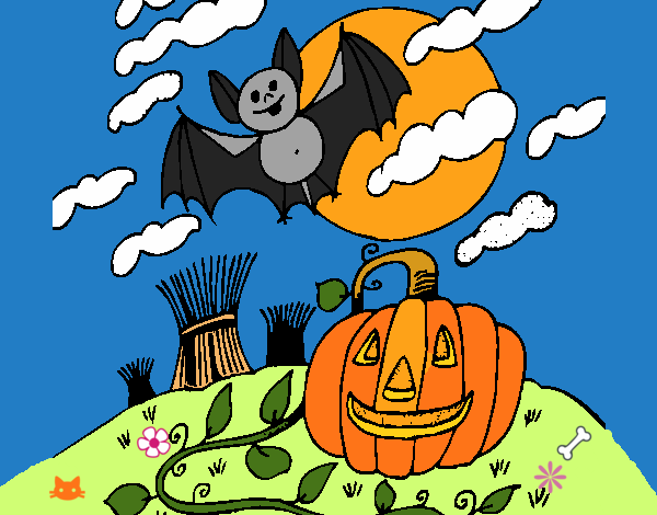 Paisaje de Halloween