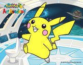 Pikachu en Pokémon Art Academy