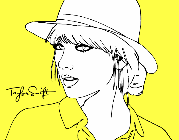 Taylor Swift con sombrero