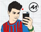 Abraham Mateo selfie