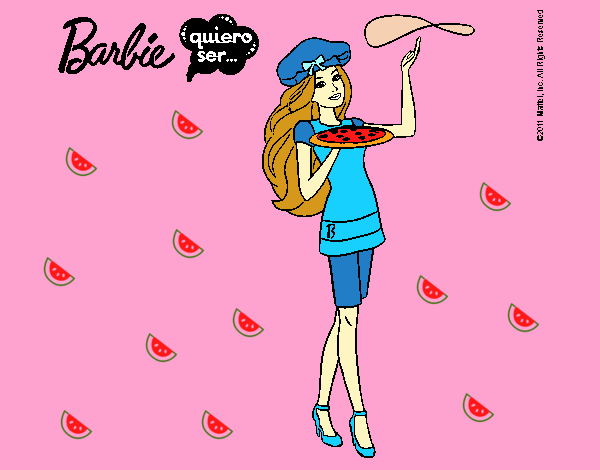 Barbie cocinera